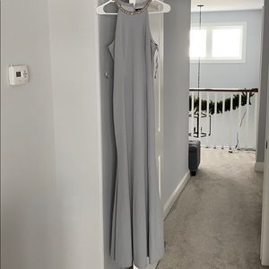 Grey maxi/formal dress
